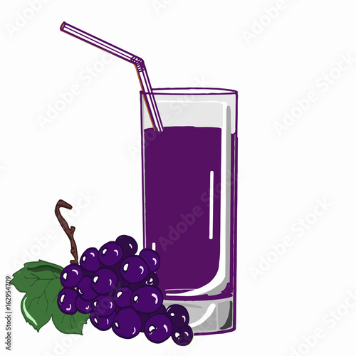 Fotografia grape juice