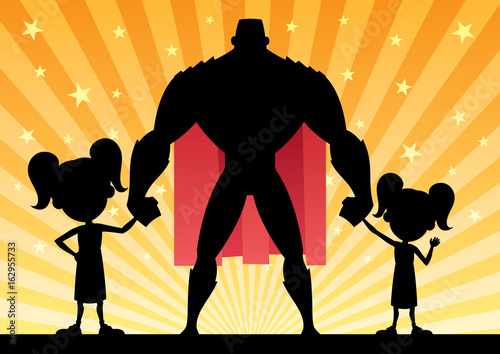 Super Dad 2 Daughters