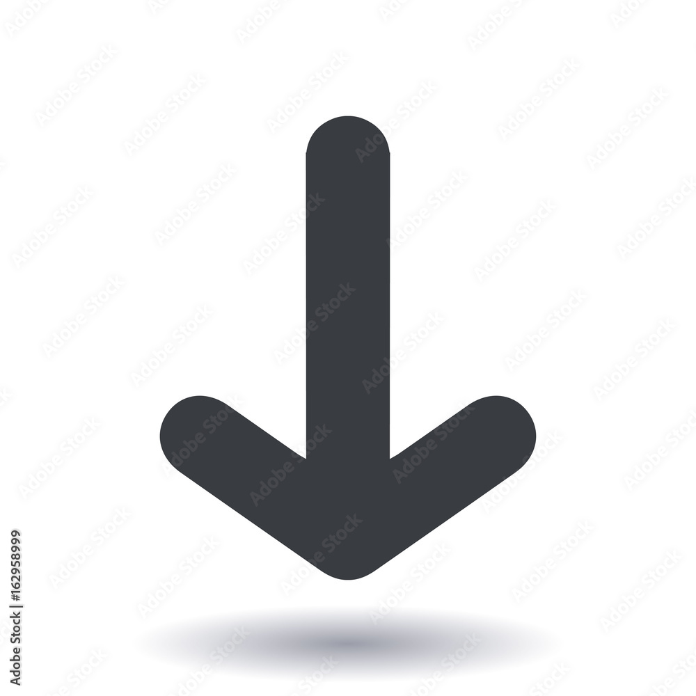 Arrow icon. Pointer direction for land navigation. Arrow icon. Pointer direction for land navigation.