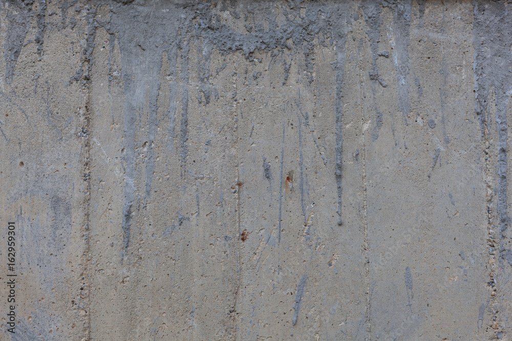 Rough concrete wall texture with rust marks Stock Photo Adobe Stock