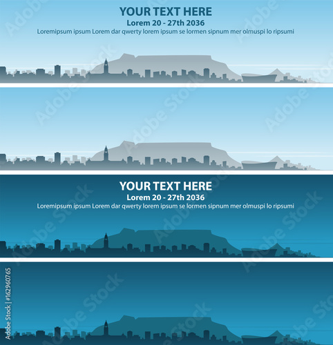 Cape Town Skyline Event Banner