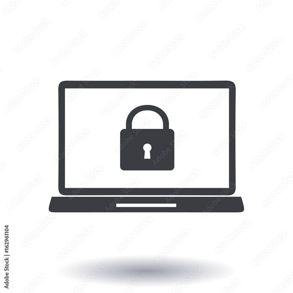 Internet security concept icon. Identification and protection symbol. Internet security concept icon. Identification and protection symbol.