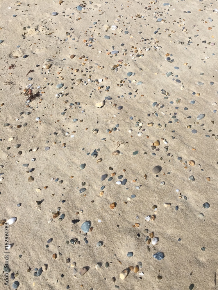 Sand Strand Kieselsteine Muscheln Sand Strand Kieselsteine Muscheln