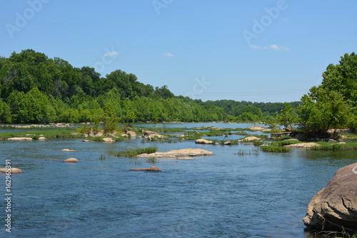 Rappahannock River near Fredericksburg, Virginia photo