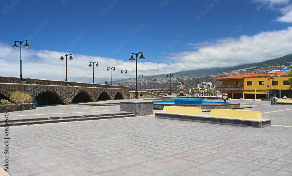 Plaza de Europa, Puerto de la Cruz, Tenerife Stock Photo | Adobe Stock