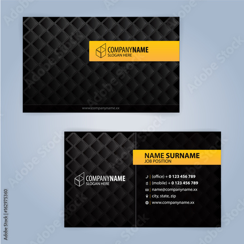 Business card design templates, Luxury graphic design