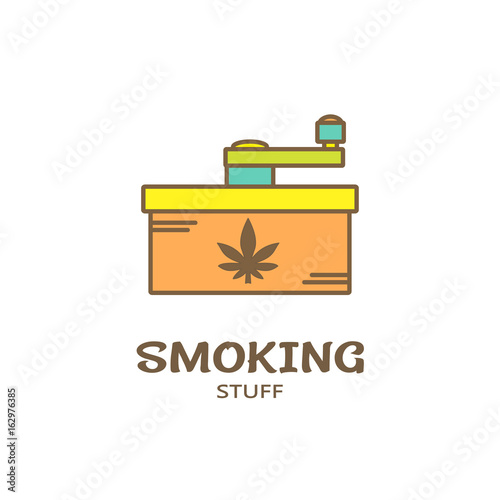 Logo template - smoking stuff