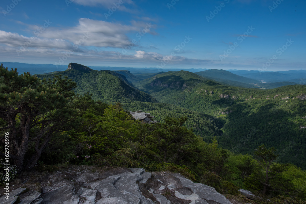 Overlooking Linville Gorge