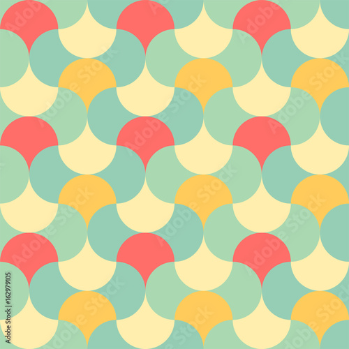 Wallpaper Mural abstract pastel color tone geometric patterns background Torontodigital.ca