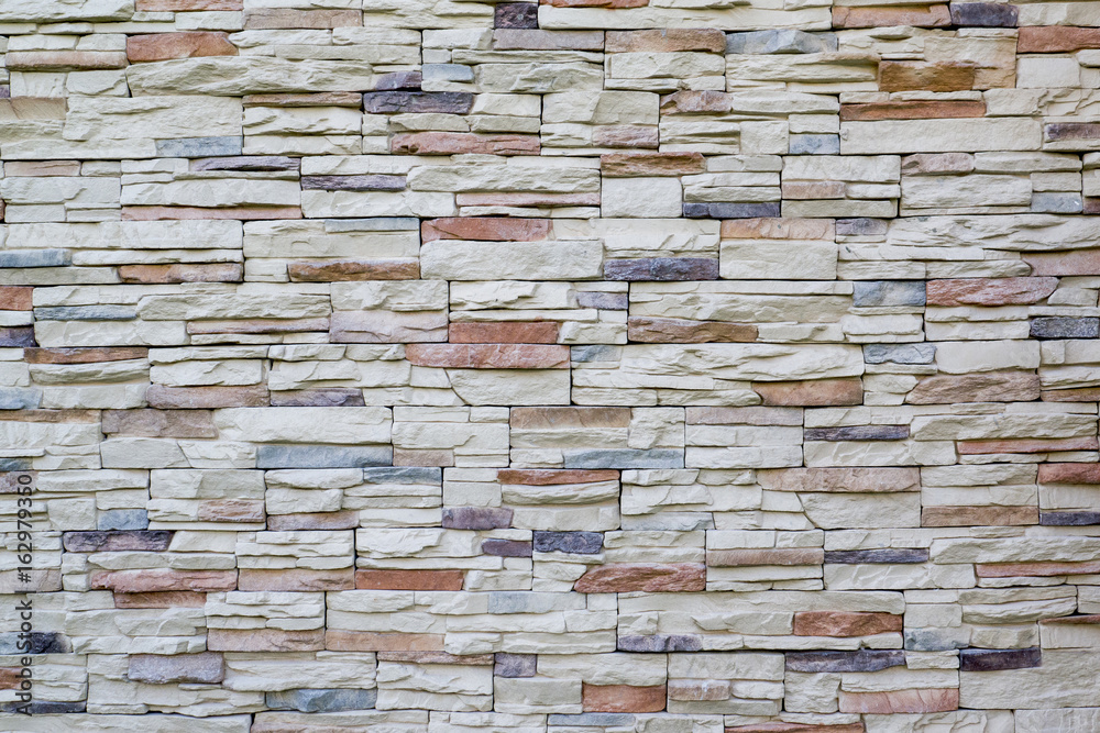 Fototapeta premium brick wall background external rural room