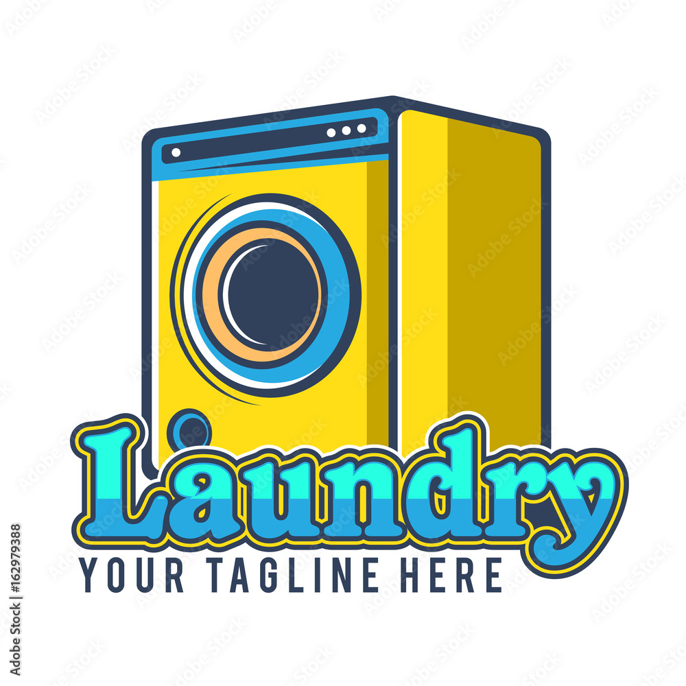 Obraz premium Laundry Label and Badge