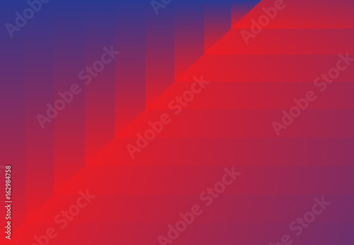 Abstract background gradient red and blue diagonal layers of beautiful and stylish.