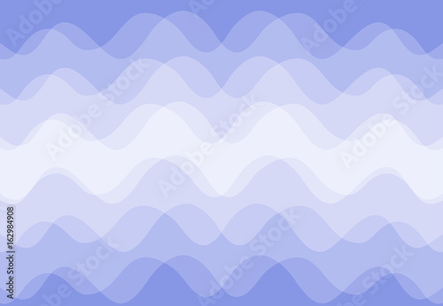Abstract background vector along the sky wave that overlap.
