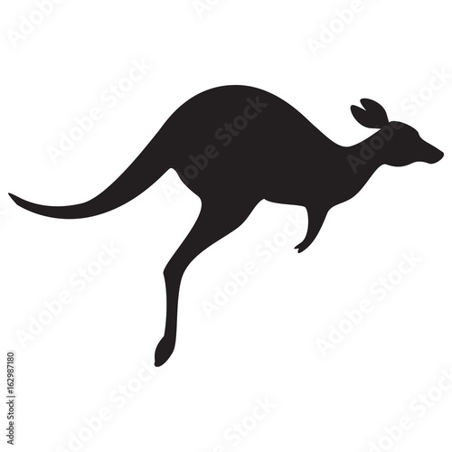 Kangaroo icon vector