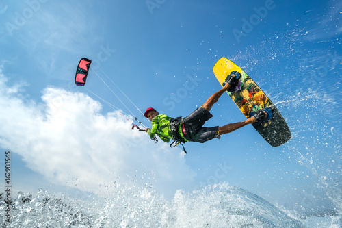 Kite surfing. photo