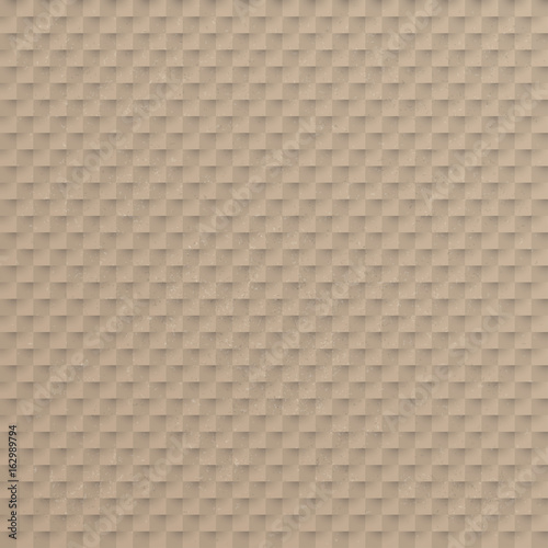 Cardboard Checkered Brown Background