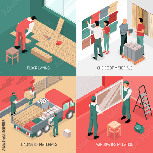 Isometric Renovation Design Concept