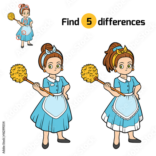 Find differences, Maid