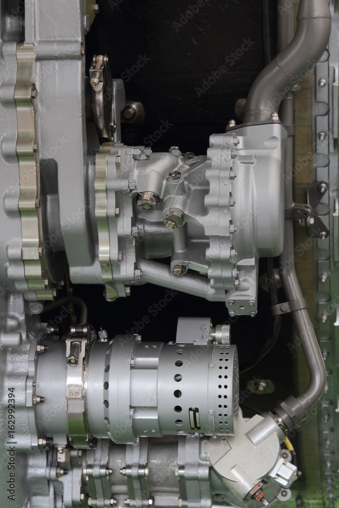 Components of a modern turbofan engine. Components of a modern turbofan engine.