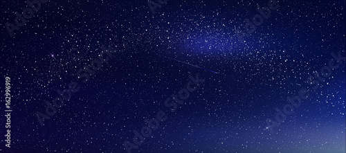 Abstract background is a space with stars nebula.Vector photo