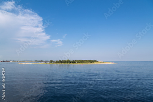 Beautiful beach of Keramoti  Greece