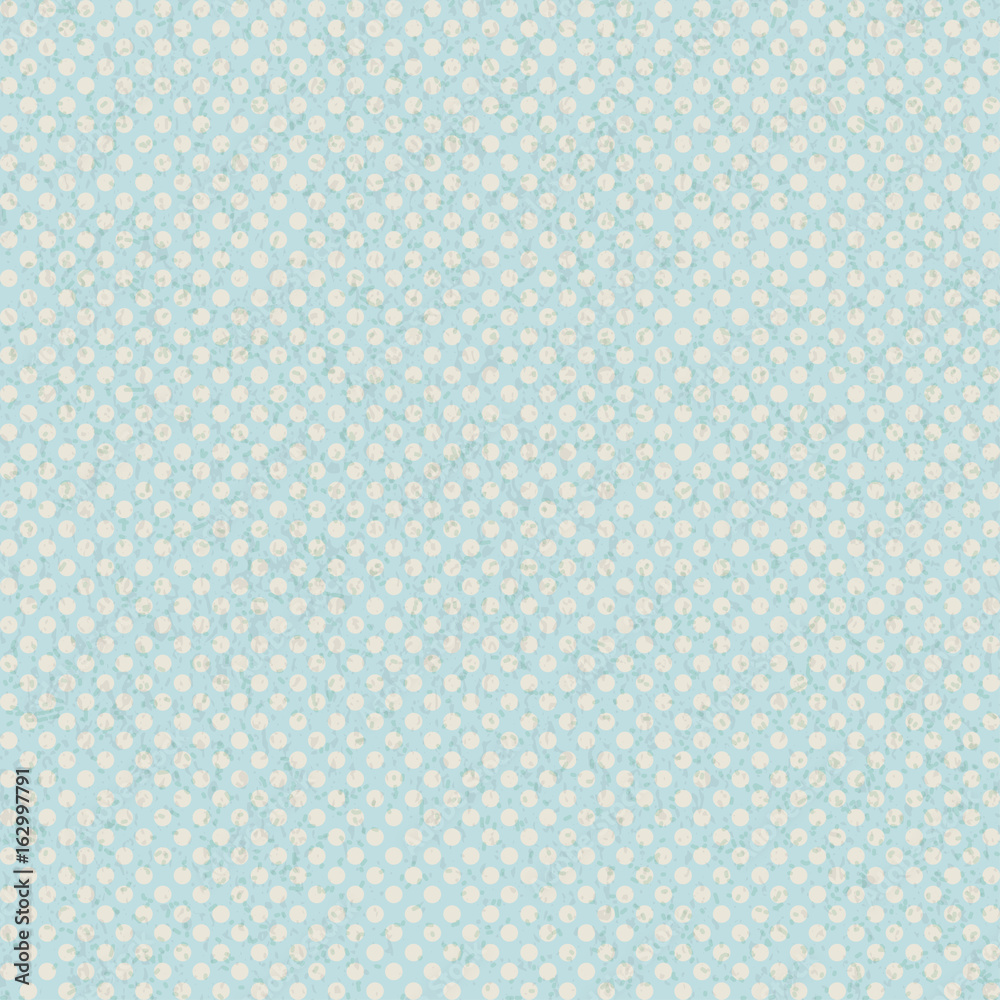 Retro vintage seamless textured pattern with simple geometric forms