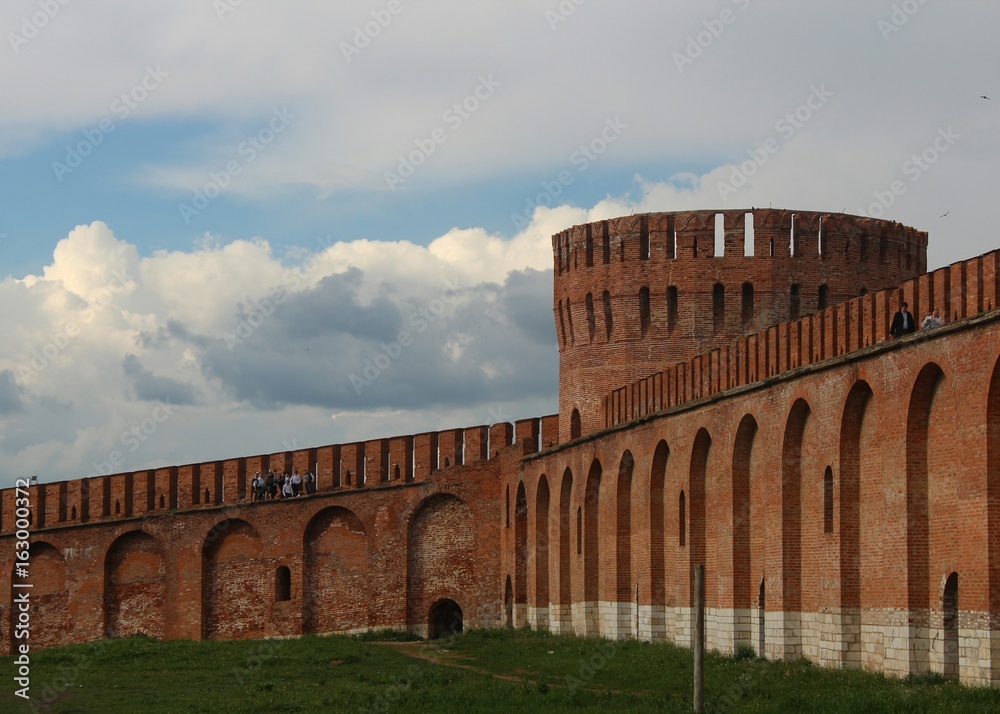 The fortress tower in Smolensk.