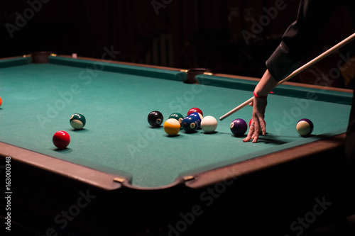 Fotografie billiards