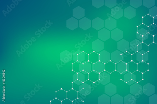 Molecule dna, genetic and chemical compounds, illustration