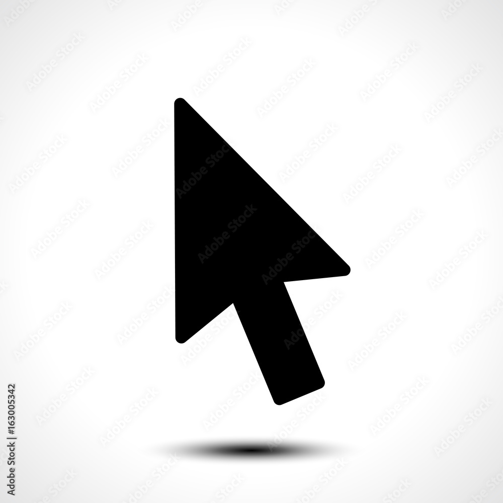 Mouse cursor sign icon. Pointer symbol. Vector illustration Mouse cursor sign icon. Pointer symbol. Vector illustration