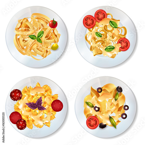 Pasta Dishes Set