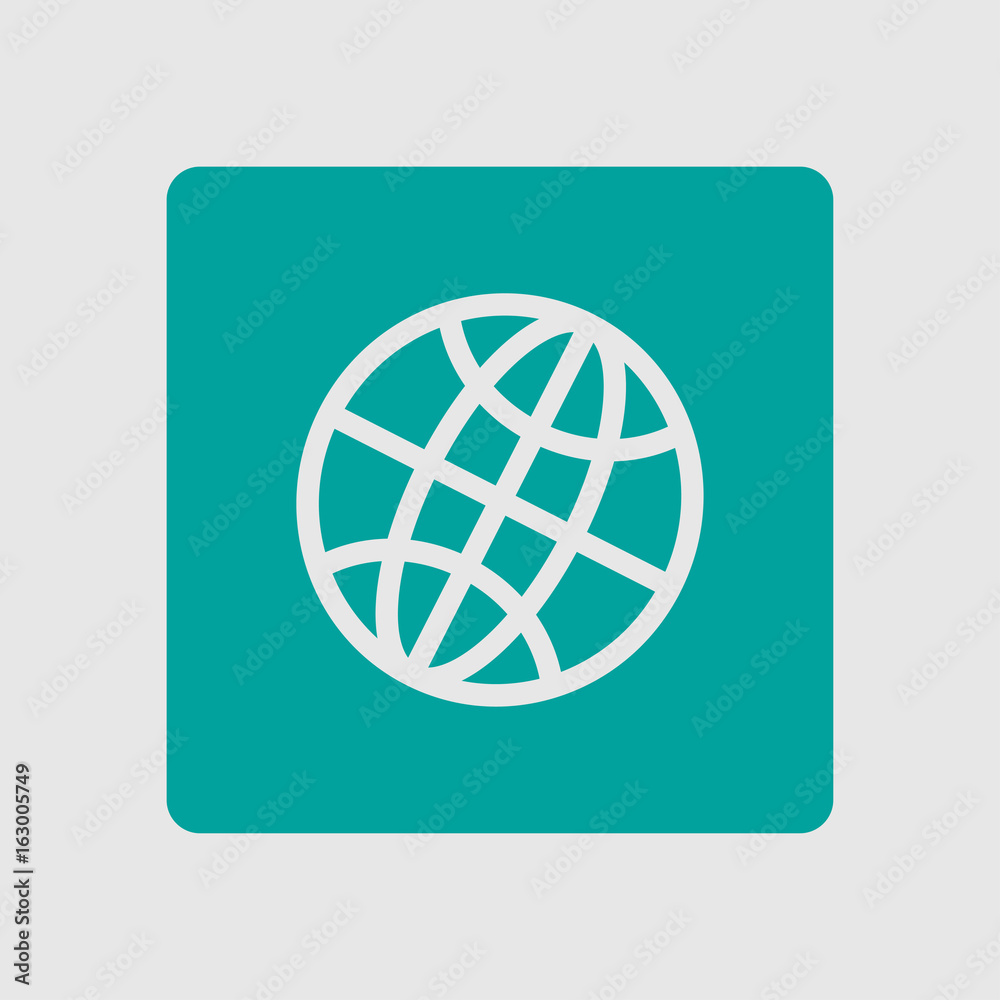 Globe icon. Flat design style Earth vector icons. Globe icon. Flat design style Earth vector icons.