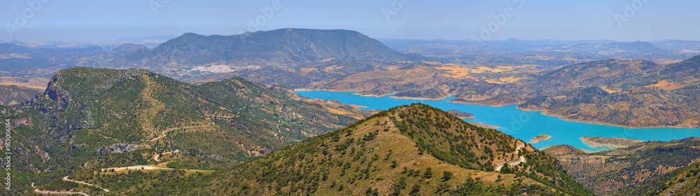 Régions des villages blancs d'Andalousie 