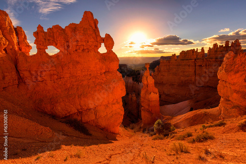 Foto Thor's Hammer in Bryce Canyon National Park in Utah, USA