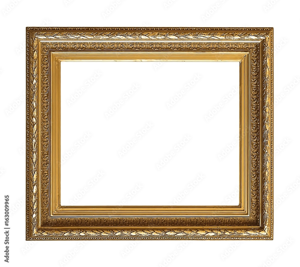 Gold frame for paintings, mirrors or photos Gold frame for paintings, mirrors or photos