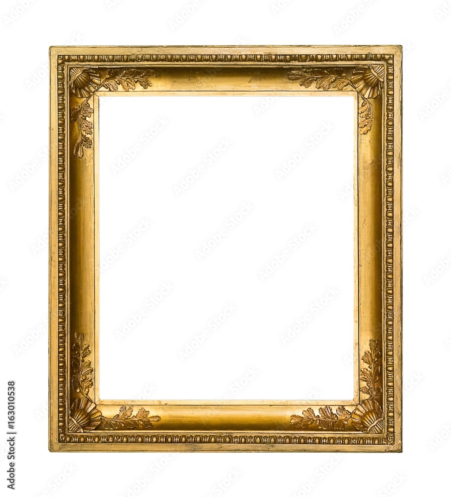 Gold frame for paintings, mirrors or photos Gold frame for paintings, mirrors or photos