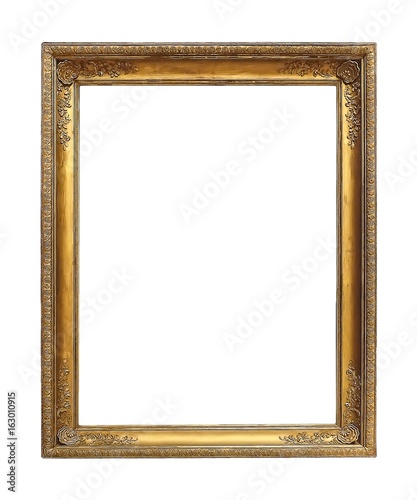 Gold frame for paintings  mirrors or photos