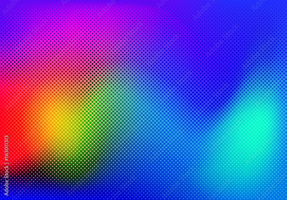 Background halftone colorful vector
