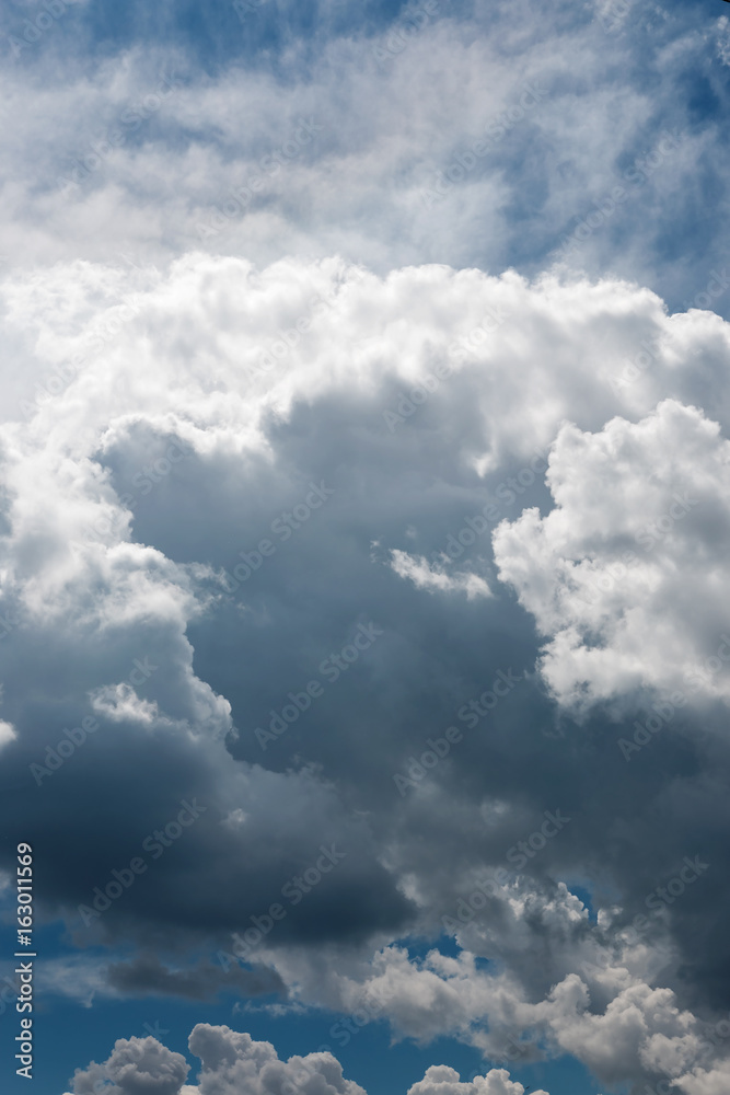Big dark storm cloud in the sky Big dark storm cloud in the sky