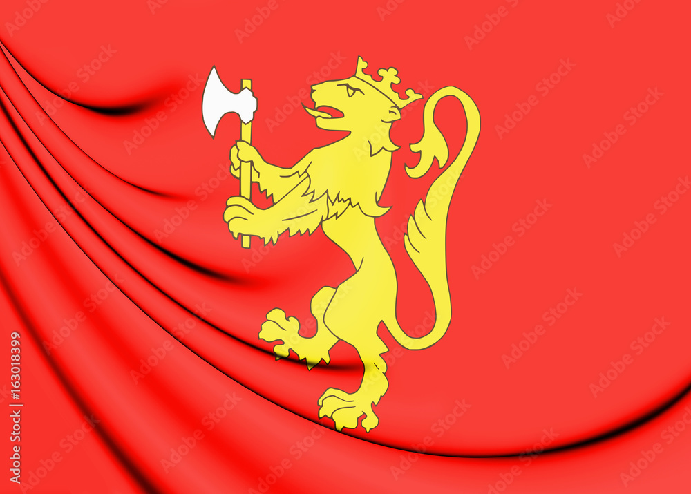 Εκτύπωση καμβά 3D Royal Standard of Norway.