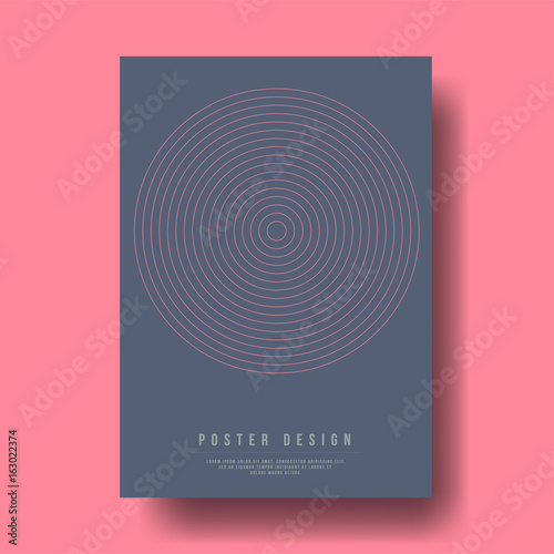 Abstract Geometric Shape Cover Design layout for banners, wallpaper, flyers, invitation, posters, brochure, voucher discount - Vector illustration template