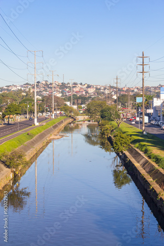 Diluvio stream and Ipiranga Avenue