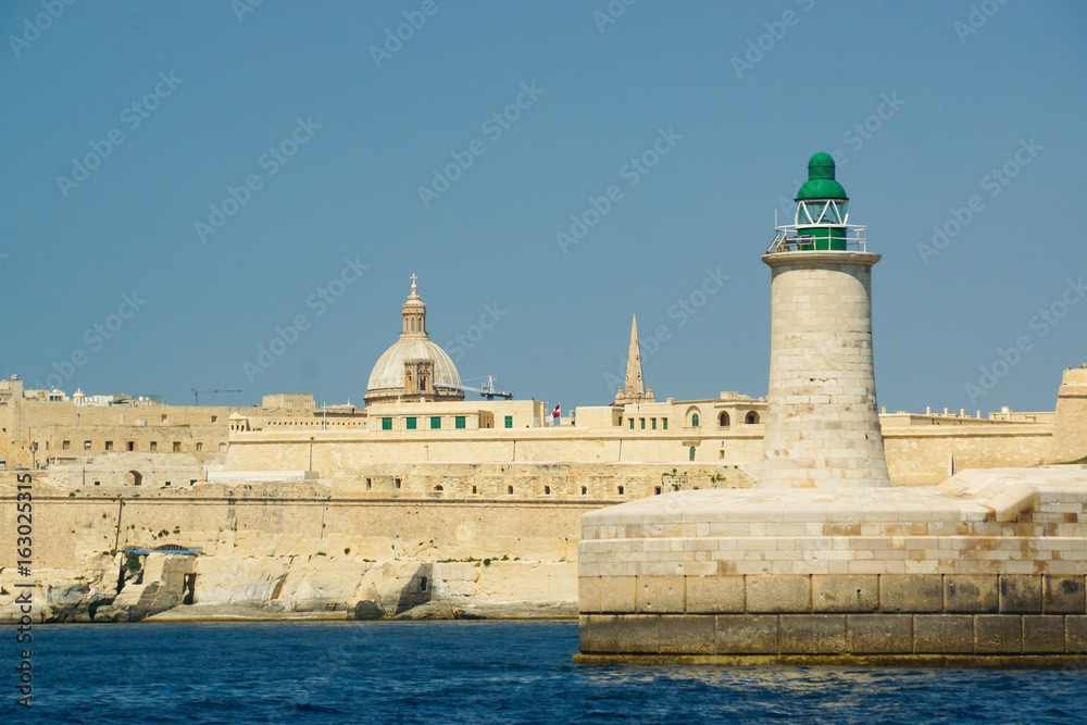 The Grand Harbour of Valletta, Malta