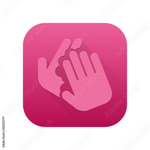 Matte Long Shadow App-Icon