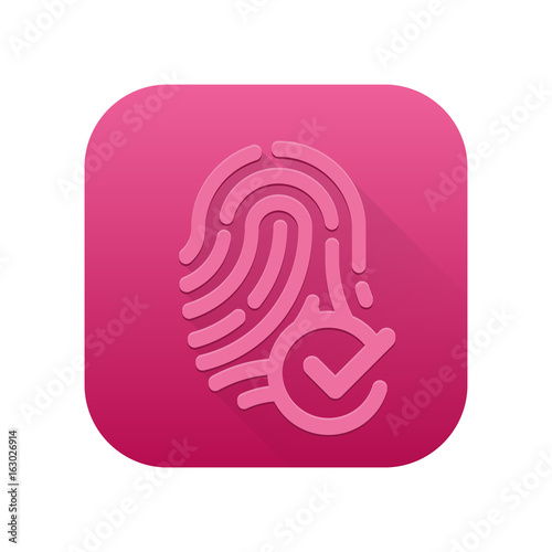 Matte Long Shadow App-Icon