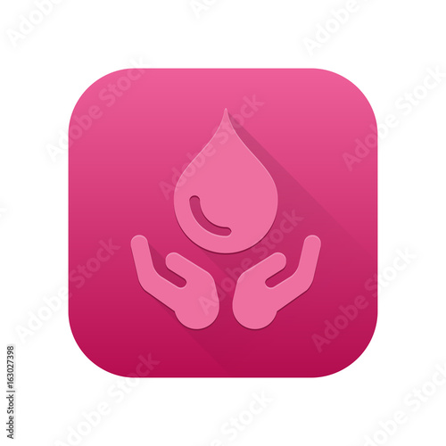 Matte Long Shadow App-Icon