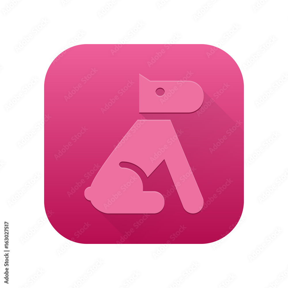 Matte Long Shadow App-Icon Matte Long Shadow App-Icon