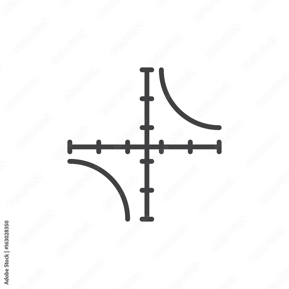 Axis line icon, outline vector sign, linear style pictogram isolated on white. Symbol, logo illustration. Editable stroke. Pixel perfect graphics Axis line icon, outline vector sign, linear style pictogram isolated on white. Symbol, logo illustration. Editable stroke. Pixel perfect graphics