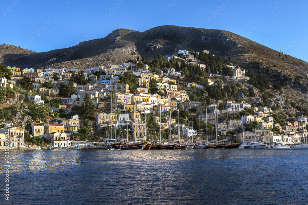 Śliczna wyspa grecka Symi