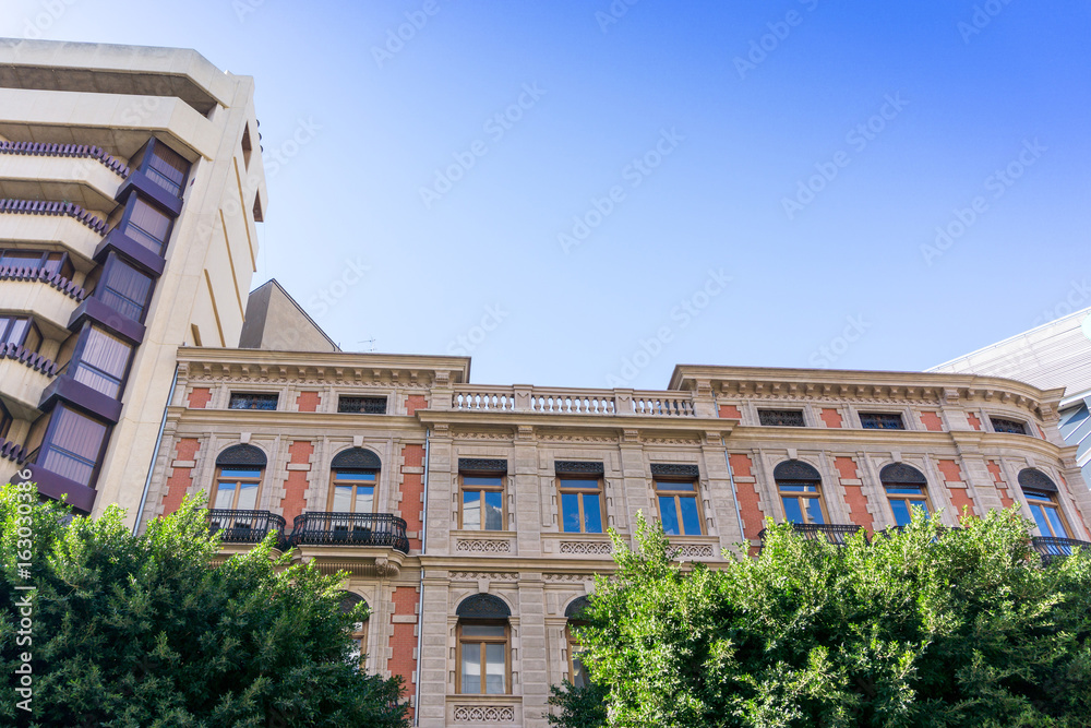 Fototapeta premium Traditional antique city building in valencia, Spain